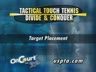 TACTICAL TOUCH TENNIS - TARGET PLACEMENT FOR DROPSHOT PRACTICE