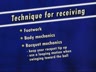 THE ARC BALL - TECHNIQUE FOR RECEIVING - RACQUET MECHANICS
