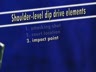 THE SHOULDER-LEVEL DIP DRIVE - ELEMENTS - IMPACT POINT