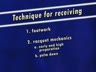 THE SHOULDER-LEVEL DIP DRIVE - TECHNIQUE FOR RECEIVING - RACQUET MECHANICS