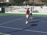 DOUBLES - WHO GETS THE LOB WHEN BOTH PLAYERS AT THE NET