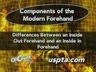 DIFFERENCES BETWEEN AN INSIDE OUT FOREHAND AND AN INSIDE IN FOREHAND