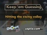 HITTING A SWING VOLLEY