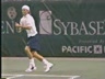 HIGH SPEED VIDEO – LLEYTON HEWITT – WIDE BACKHAND RETURN OF SERVE 