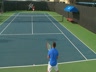 TACTICS TO USE AGAINST A MOONBALLER-TAKE THE BALL ON THE RISE