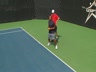 TWO HANDED BACKHAND-CLOSED STANCE