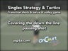 SINGLES STRATEGY AND TACTICS -  COVERING THE DOWN-THE-LINE PASSING SHOT