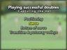 PLAYING SUCCESSFUL DOUBLES - CAPTURING THE NET - THE SERVE