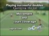 PLAYING SUCCESSFUL DOUBLES - CAPTURING THE NET - MOVEMENT AND COURT COVERAGE