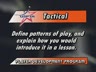 DEFINING THE PATTERNS OF PLAY