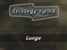 STRATEGY TIP - LUNGE VOLLEY