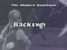 THE BACKSWING FOR THE TWO-HANDED BACKHAND