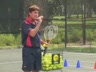 THE BALANCED POSITION FOR THE TWO-HANDED BACKHAND
