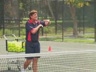 THE DEFENSIVE POSITION FOR THE TWO-HANDED BACKHAND