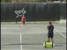 THE OFFENSIVE POSITION FOR THE TWO-HANDED BACKHAND