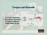 BIOMECHANICS - TORQUES AND MOMENTS