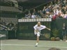 HIGH SPEED VIDEO-ANDRE AGASSI-SERVING FROM DEUCE COURT