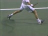 HIGH SPEED VIDEO-ANDRE AGASSI-FOREHAND FOOTWORK-WIDE OPEN