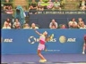 HIGH SPEED VIDEO - MARIA SHARAPOVA - FIRST SERVE - AD COURT, FRONT VIEW