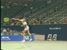 HIGH SPEED VIDEO - MARIA SHARAPOVA - FIRST SERVE - DEUCE COURT, SIDE VIEW