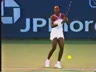 HIGH SPEED VIDEO - VENUS WILLIAMS - OPEN-STANCE FOREHAND, ELEVATED FINISH