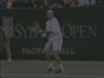 HIGH SPEED VIDEO-ANDRE AGASSI-SQUARE STANCE BACKHAND 