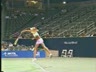 HIGH SPEED VIDEO - MARIA SHARAPOVA - FIRST SERVE - AD COURT, SIDE VIEW
