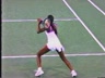 HIGH SPEED VIDEO - VENUS WILLIAMS - OPEN-STANCE FOREHAND, BACK VIEW