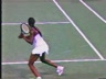 HIGH SPEED VIDEO - VENUS WILLIAMS - OPEN-STANCE FOREHAND, BACK VIEW