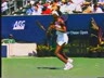 HIGH SPEED VIDEO - VENUS WILLIAMS - FOREHAND, HIGH ELEVATED FOLLOW THROUGH